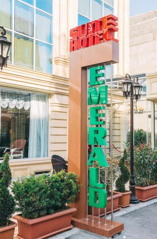 Emerald Suite Hotel Baku Exterior foto